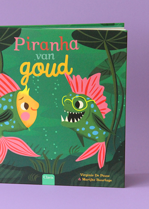 Piranha van Goud